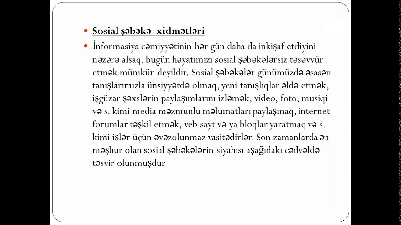 Qlobal şəbəkələr ardı (Fəsil13 2-ci hissə