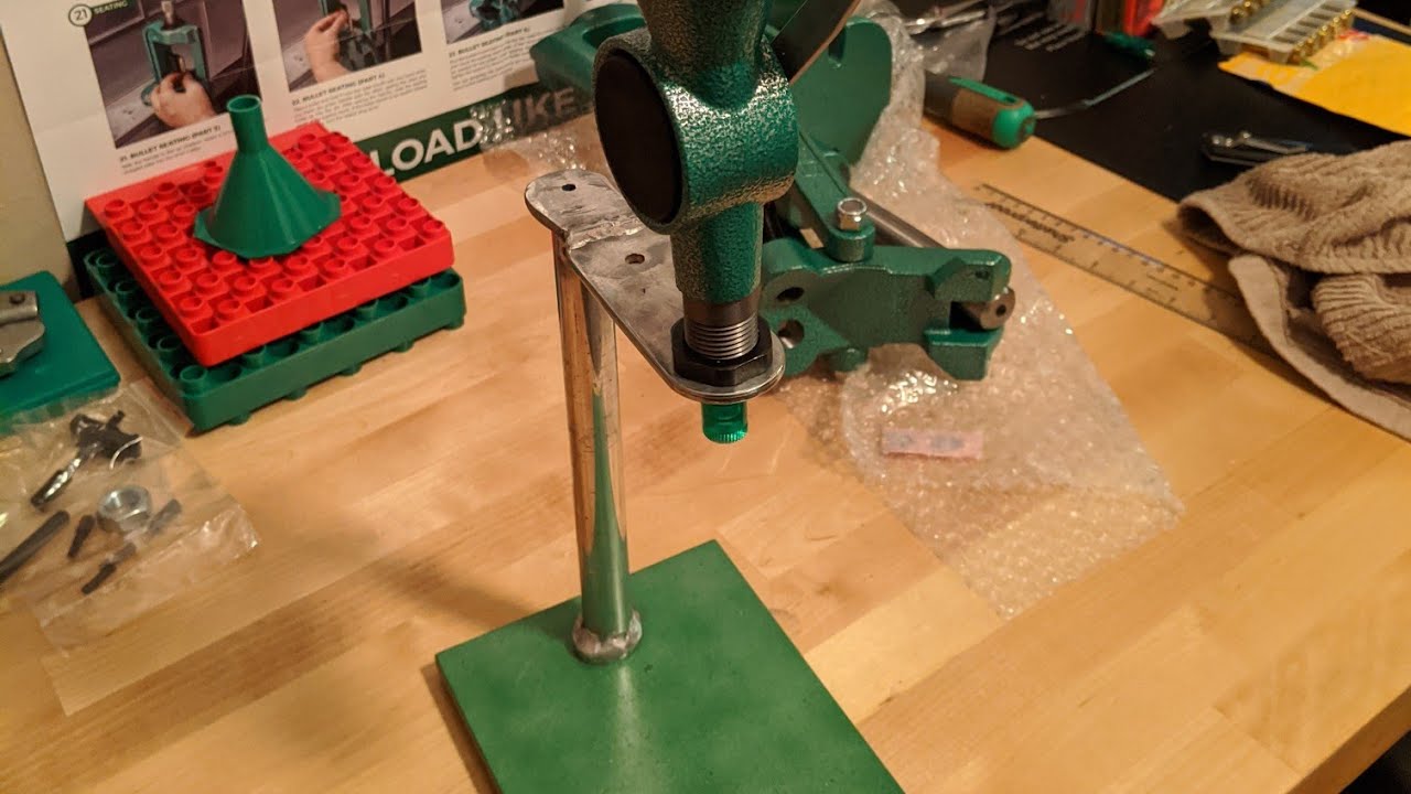Homemade Powder Measure Stand, RCBS, Hornady, Lyman, Lee.
