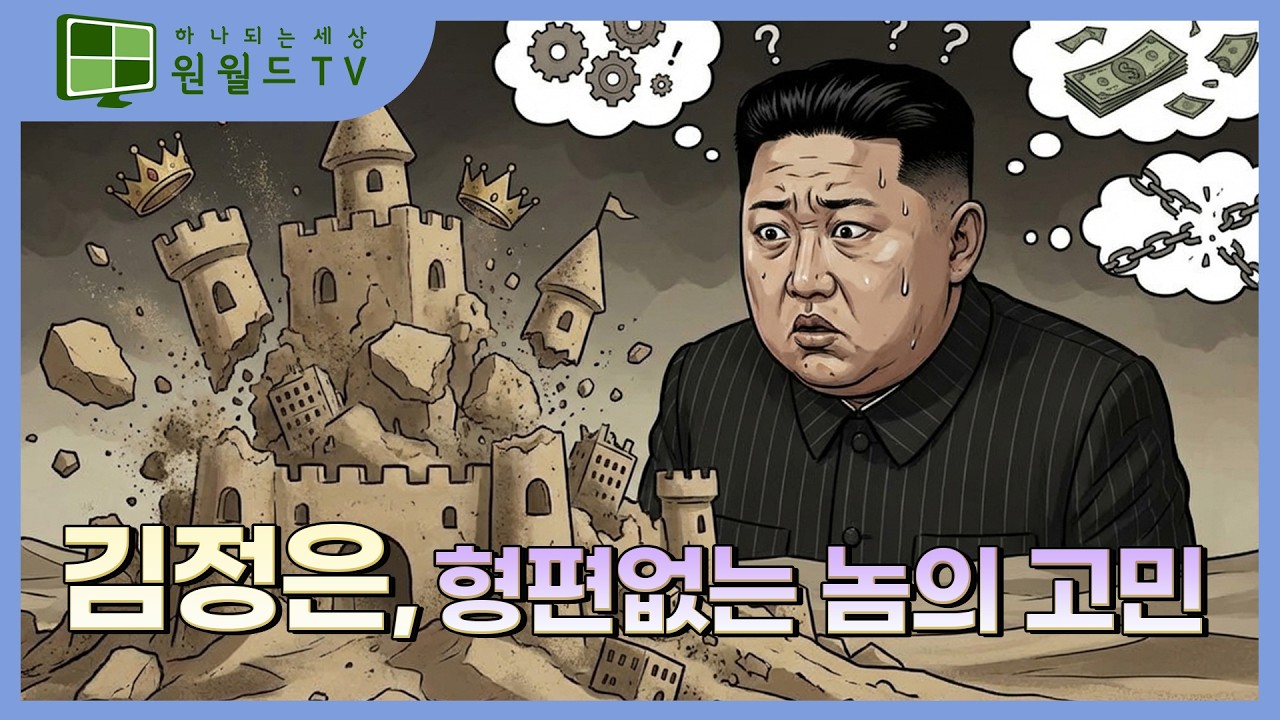 김정은, 형편없는 놈의 고민ㅣ원월드TV만평