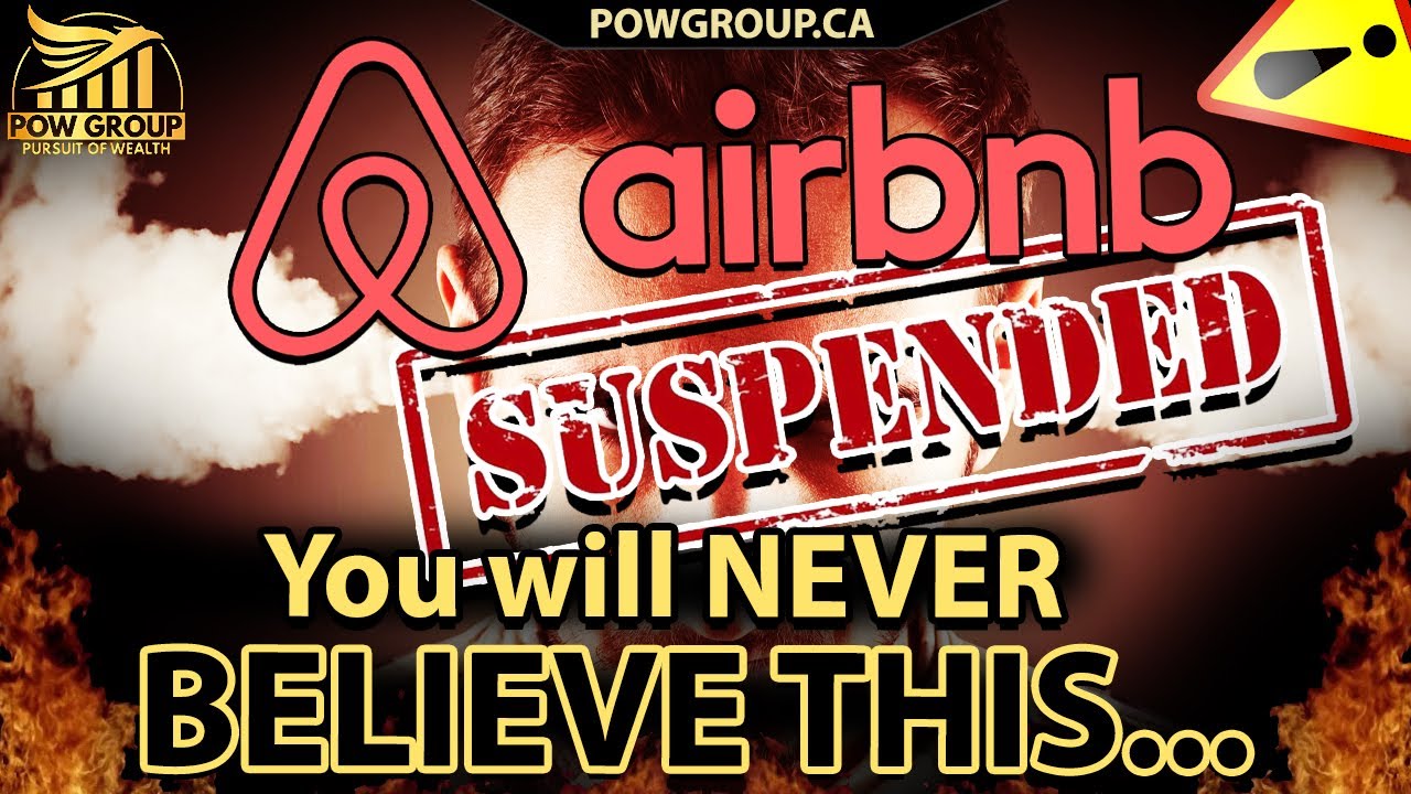 Airbnb Suspended My Listing & Account...You Will NEVER Guess WHY.