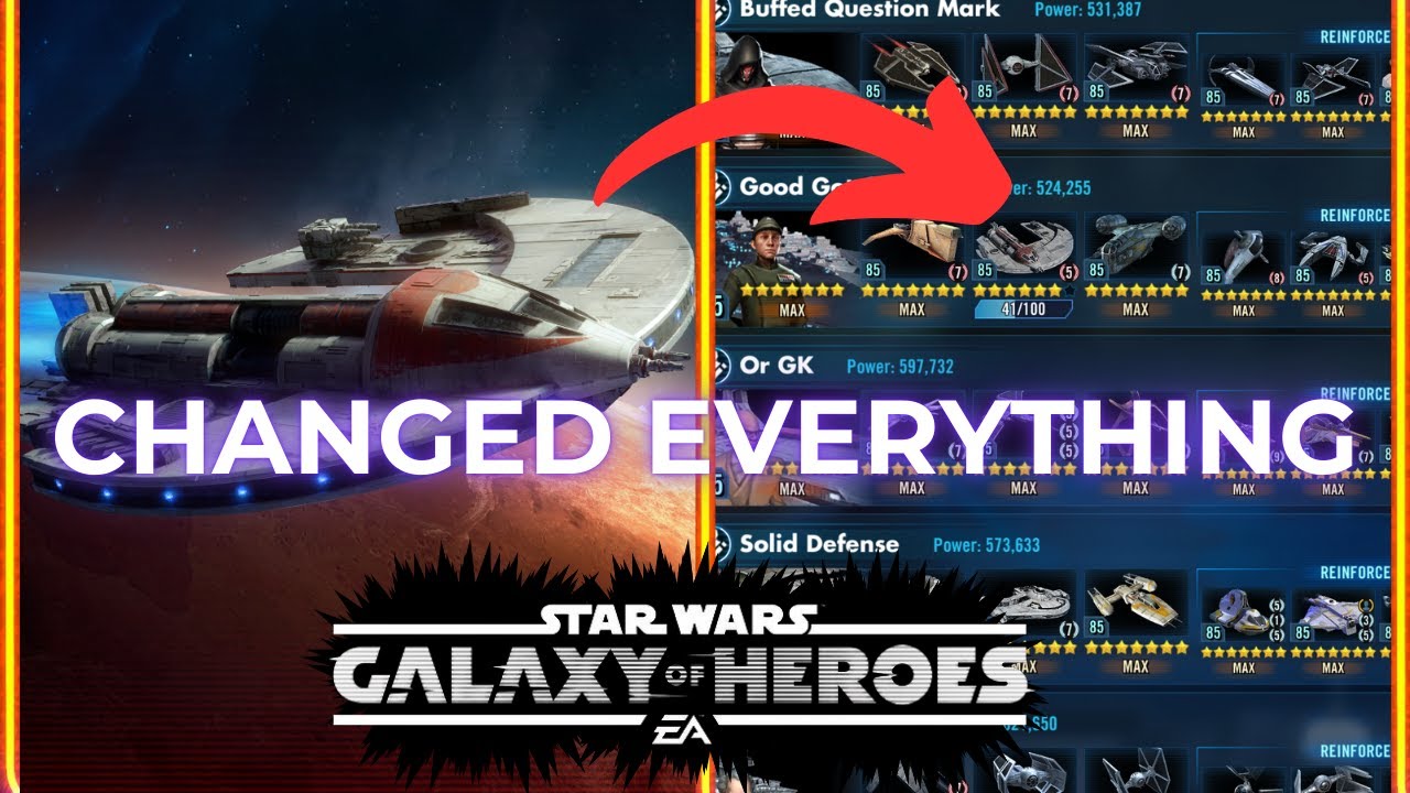 Лучшие автопарки 2025 года в SWGOH