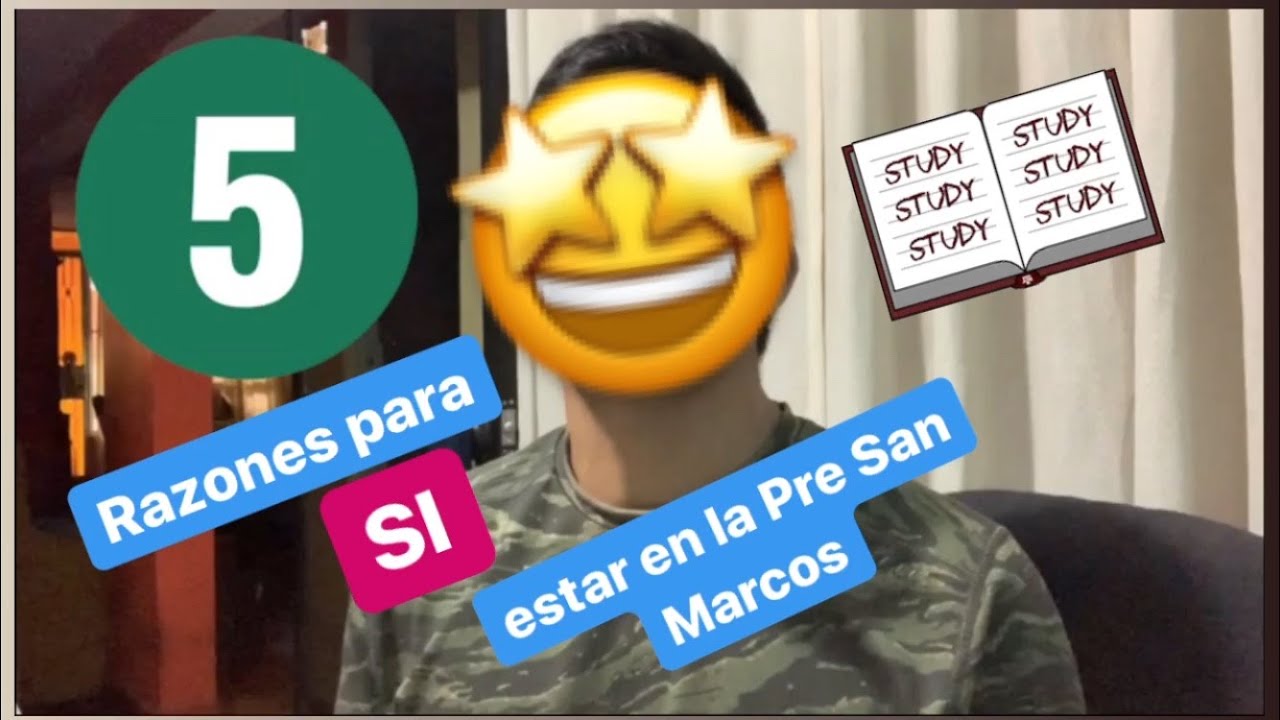 5 Razones para SI estar en la Pre San Marcos