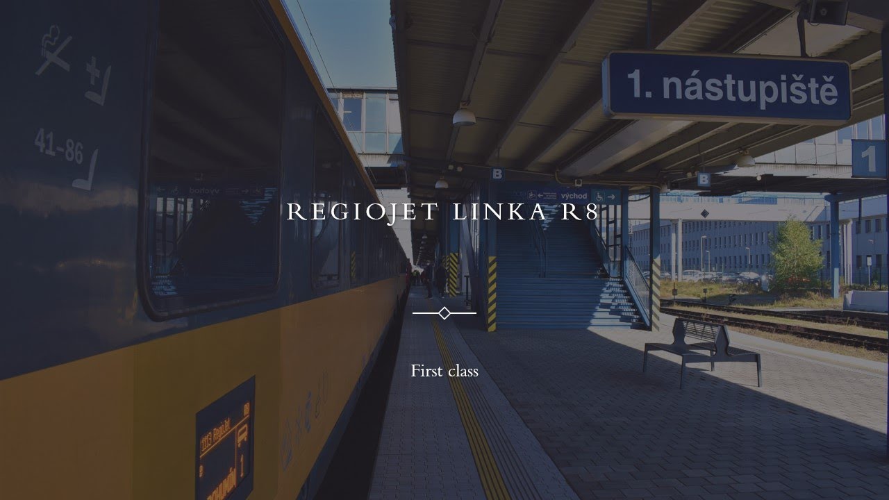 |Linka R8| Jak vypadá 1. třída u RegioJetu