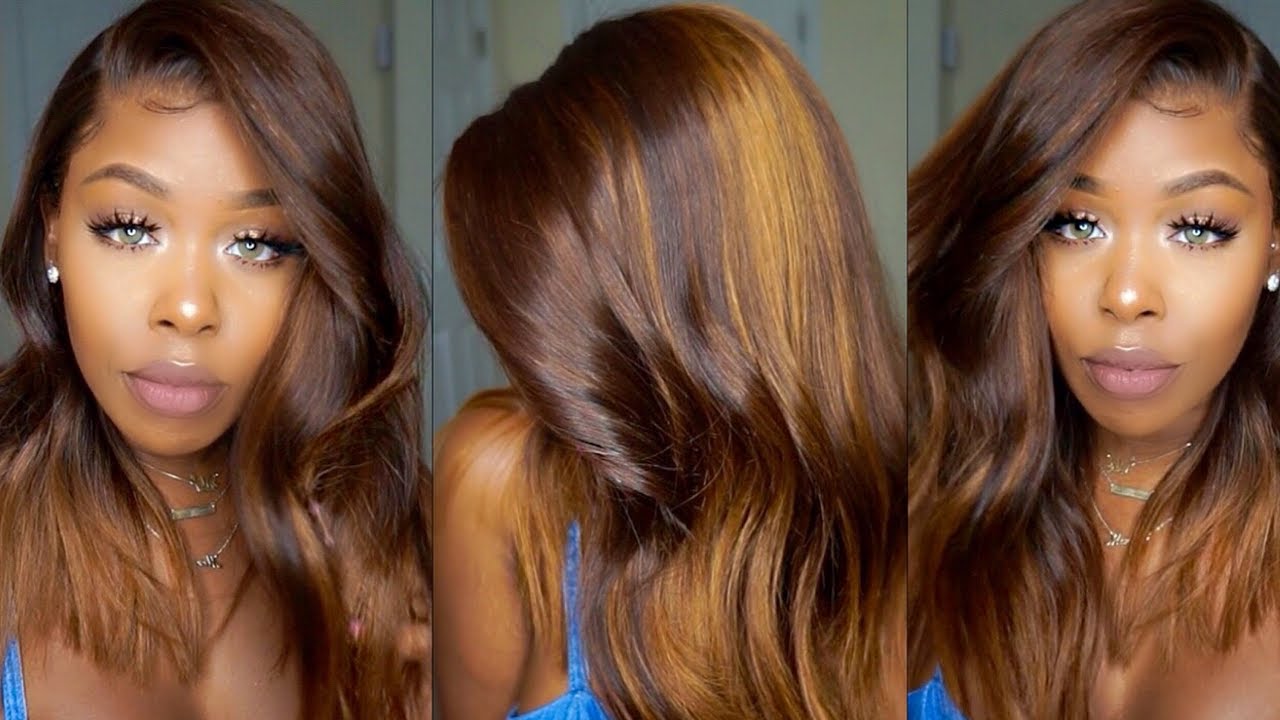 The Perfect Fall 2018 Ombre Angled Bob Natural Hairline ft. Divawigs.com
