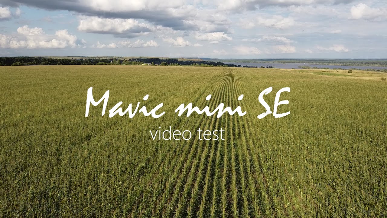 DJI mini SE Video test