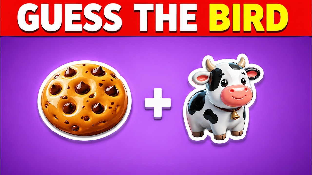Guess The Bird By Emoji? 🦤🐧 Bird Emoji Quiz Challenge | QuizHoo