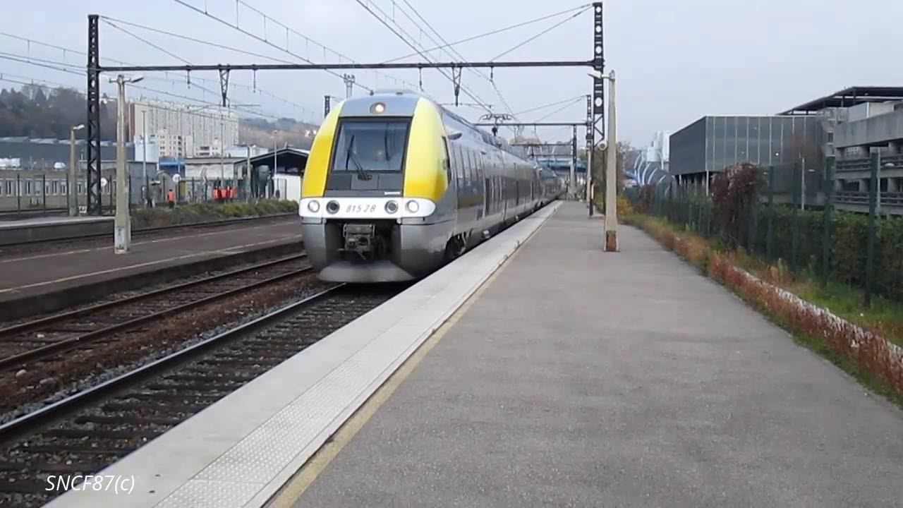 SNCF TER Class B81500 &agrave; la gare de Vaise Lyon (69)
