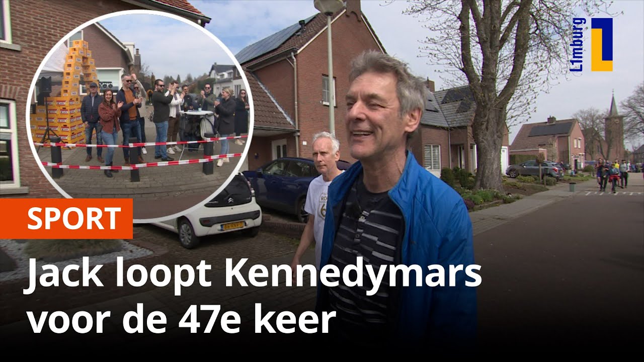 Jack is besmet met het Kennedymars-virus: 'Loop nu voor de 47e keer mee' 🚶👏 | 1Limburg