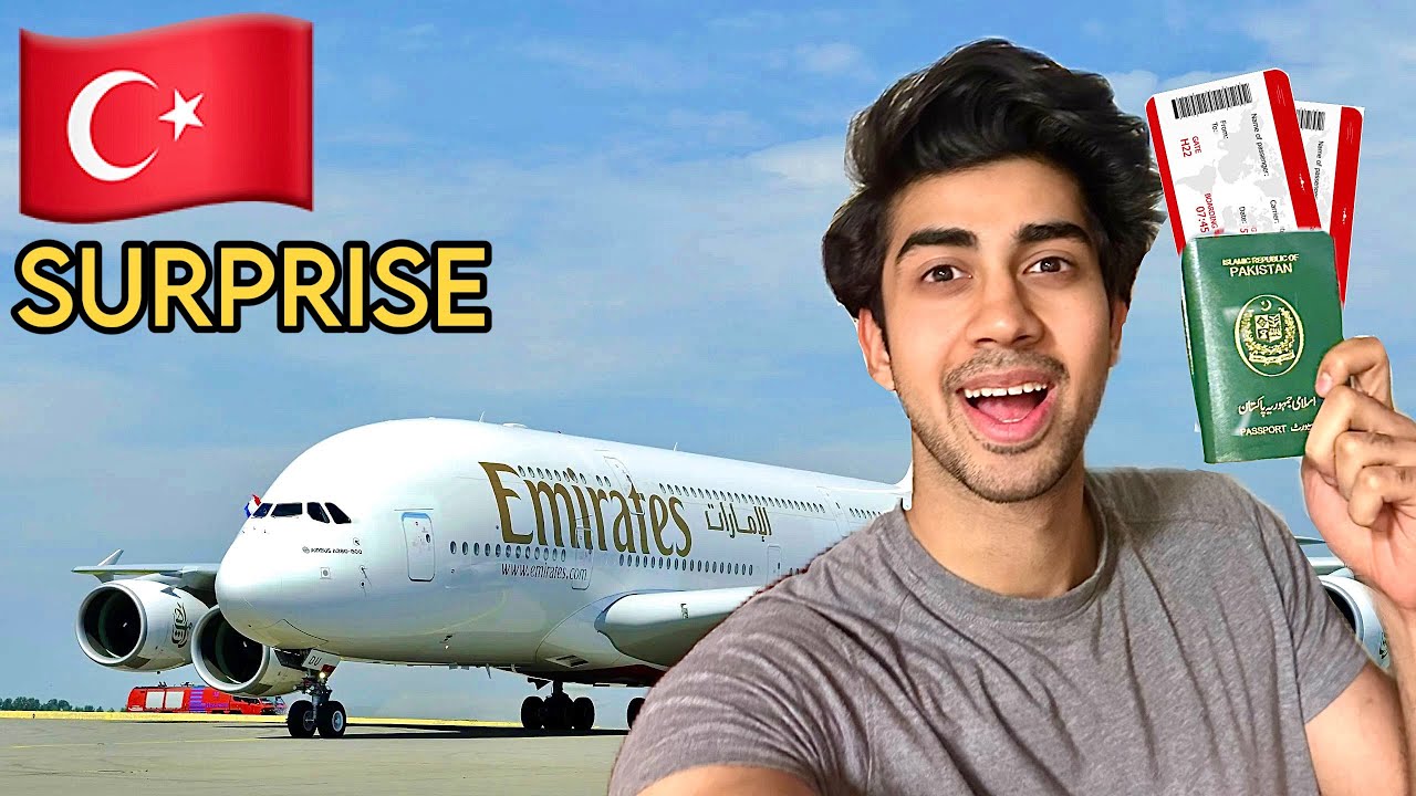 Surprising My Best Friends With Flight Tickets!! 🇹🇷
