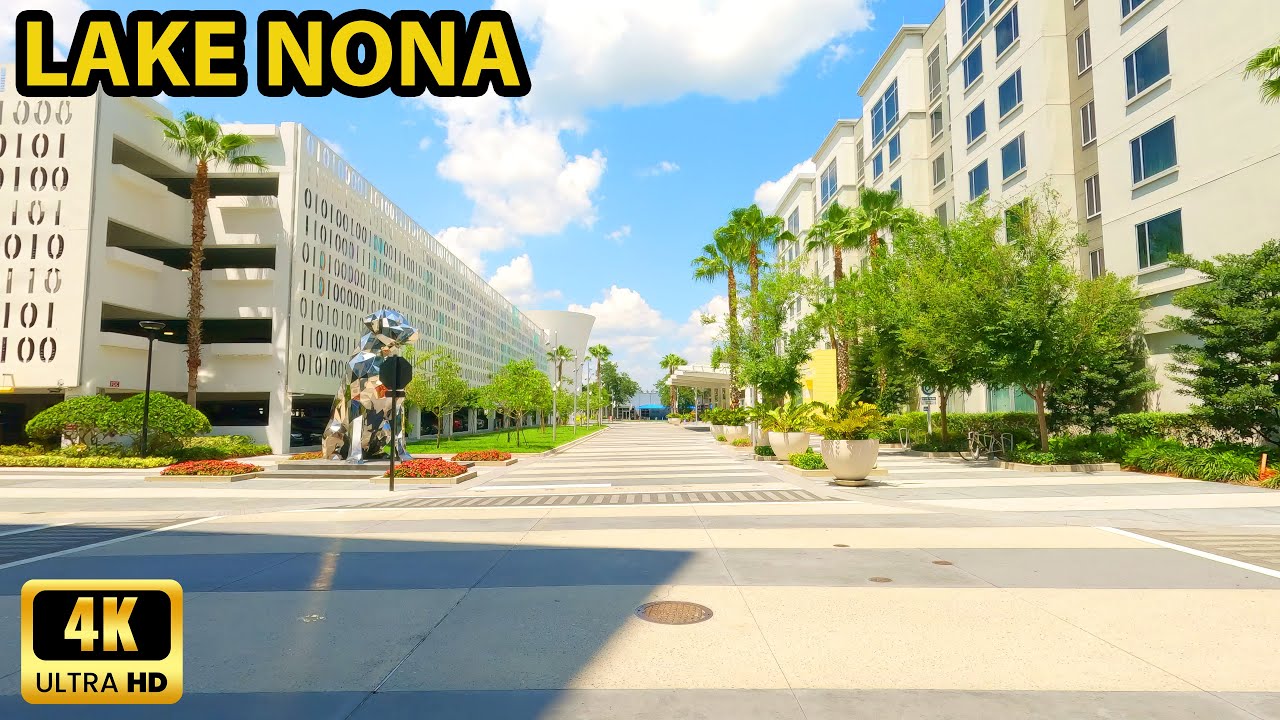 Lake Nona Orlando - Driving Through
