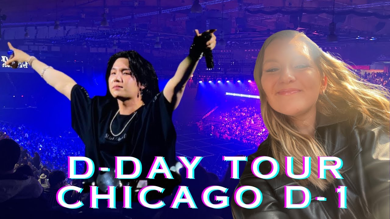 SUGA Agust D 'D-DAY' Concert DAY 1 | BTS [Vlog/fancam] FULL CONCERT HD CHICAGO
