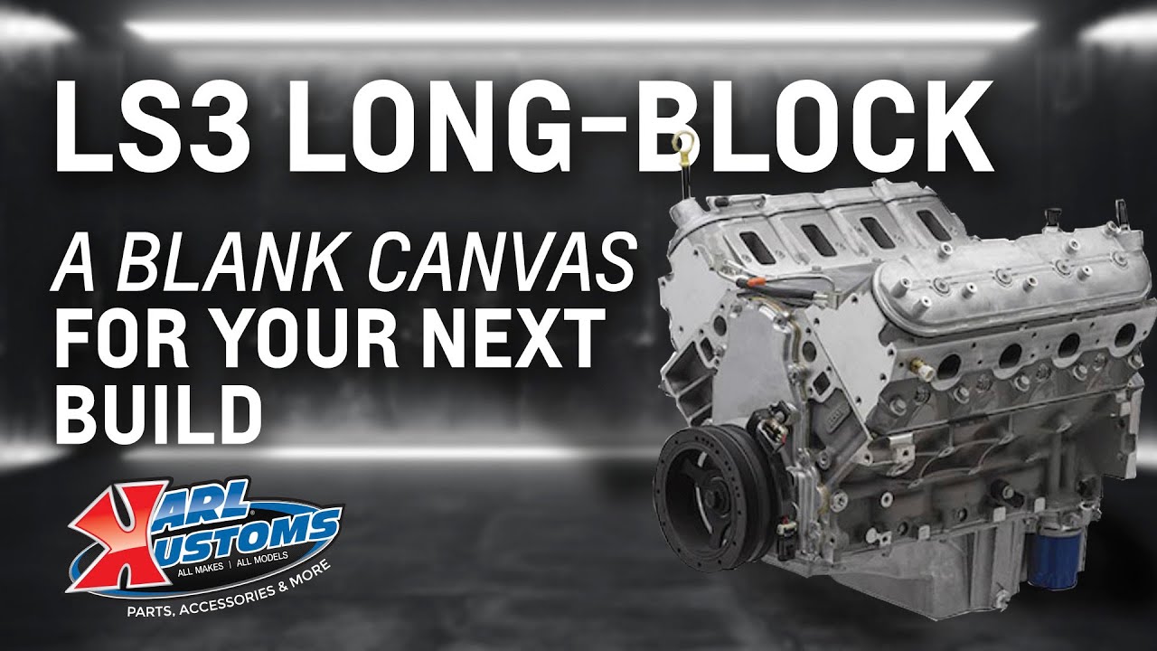 GM LS3 Long-Block Assembly