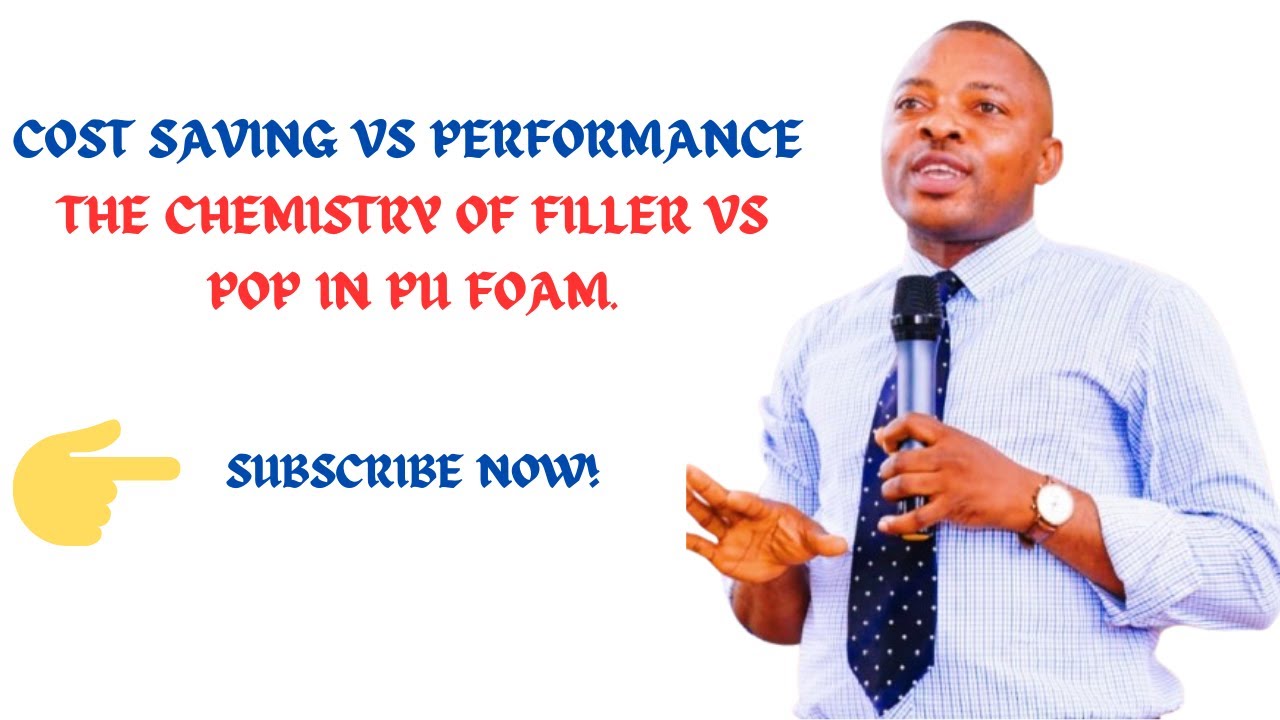 LESSON 43: CHEMISTRY OF POP AND FILLER VS COST SAVING AND PERFORMANCE.