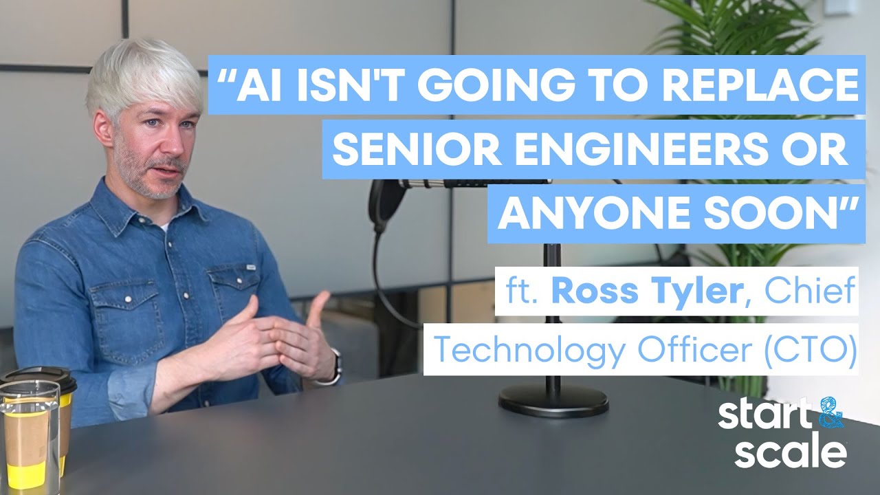 “AI isn't going to replace senior engineers or anyone soon” with Ross Tyler | S4 Ep10