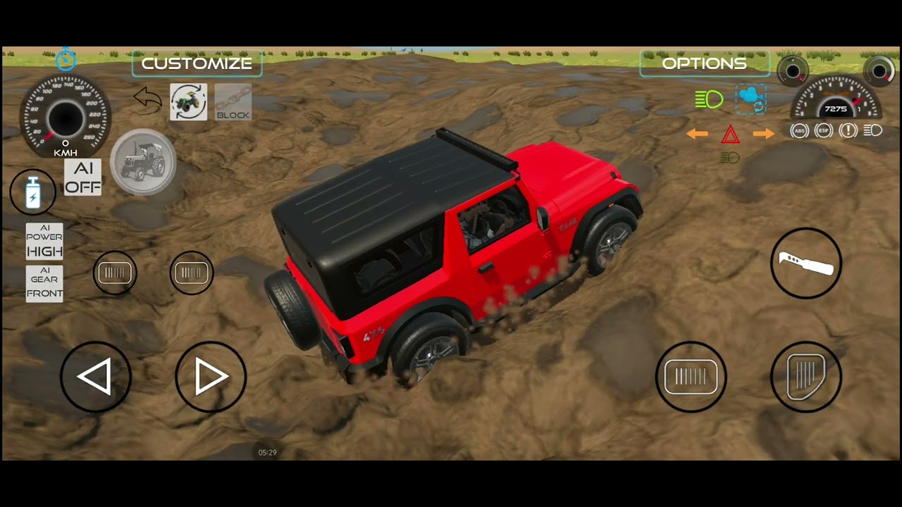 MY THAR GOT STUCK IN MUD!😲😲😨😰