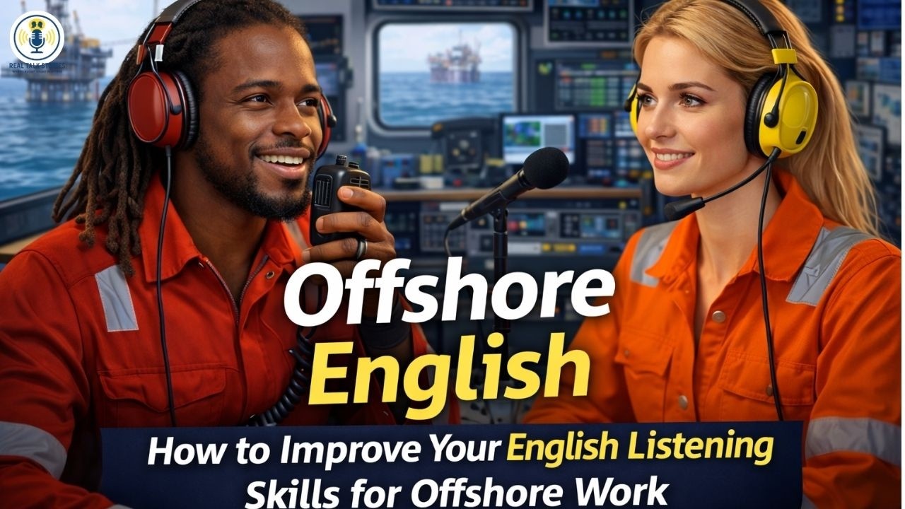 How to Improve Your English Listening Skills for Offshore Work | Radio Operator Conversation