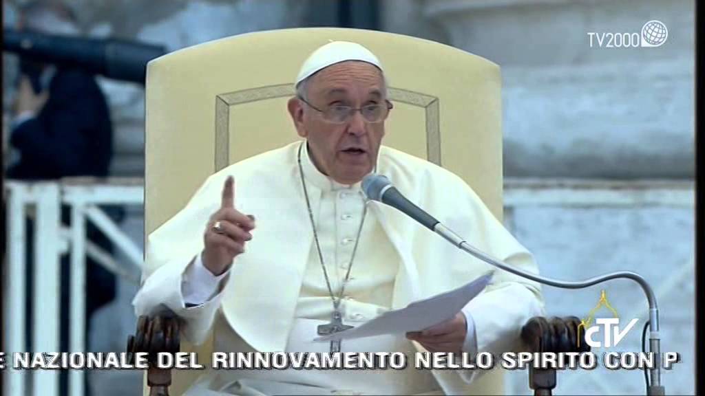 L'incontro di Papa Francesco con il Movimento del Rinnovamento nello Spirito