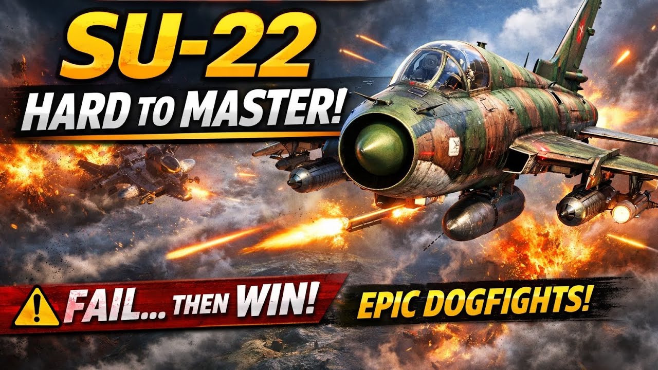 Metalstorm Su-22 Gameplay – Hard to Master! 🔥 Survive Intense Air Combat | Tips & Strategy