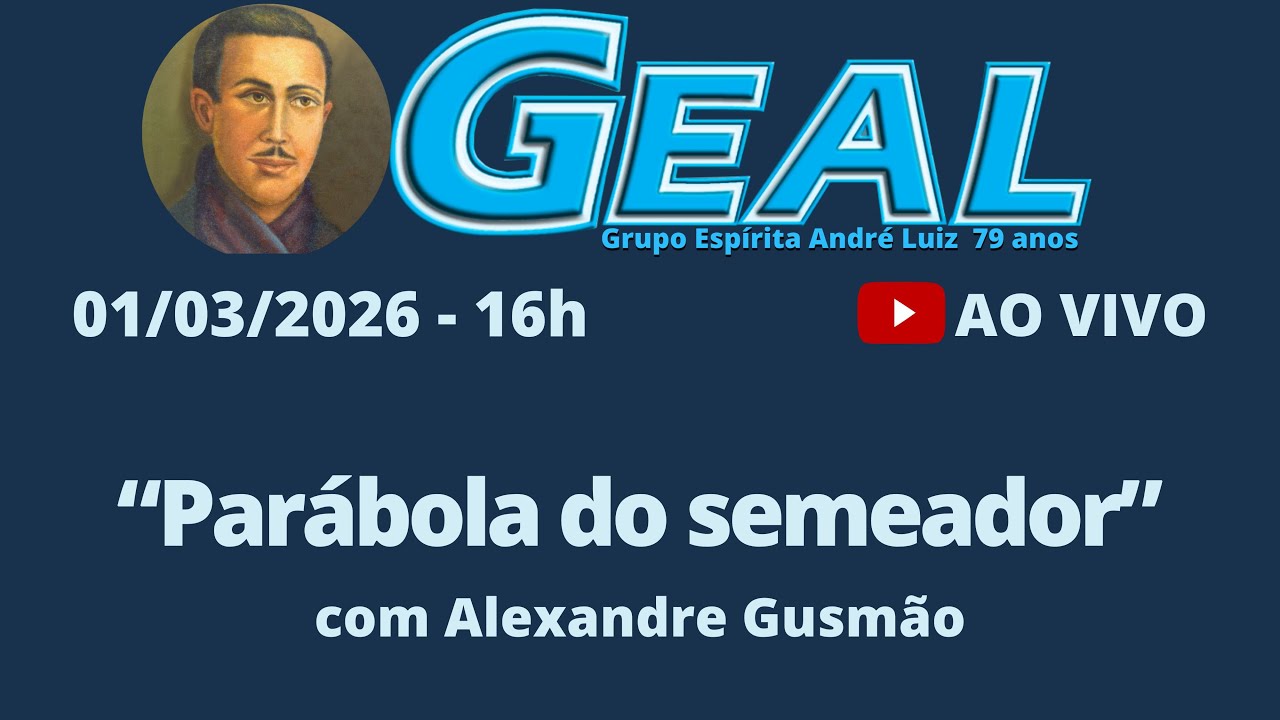 Palestrante: Alexandre Gusmão - 01/03/26 - 16h