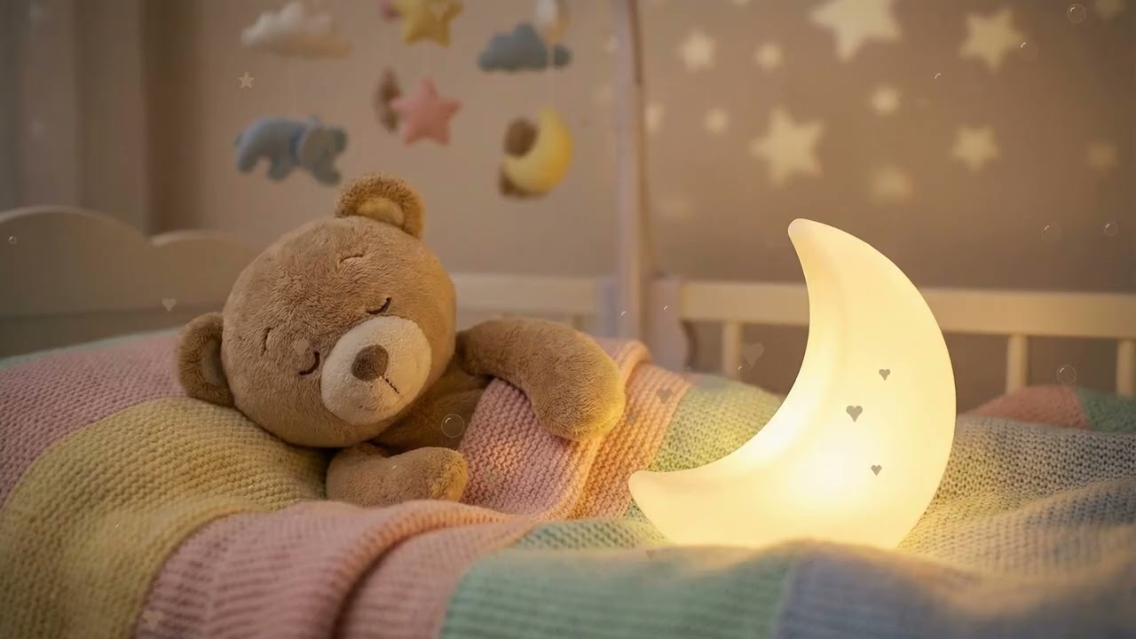 Heavenly Lullabies for Babies   Soft Rain Background