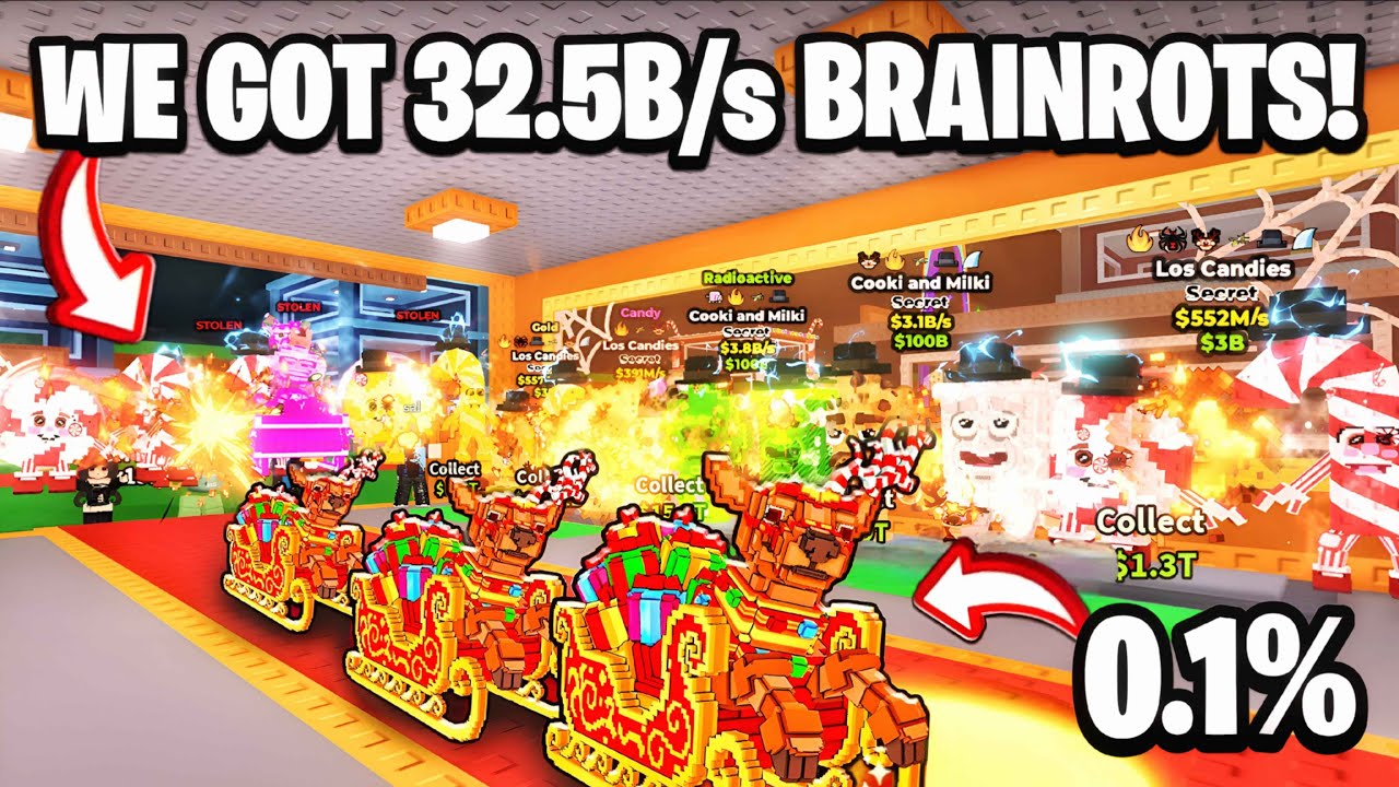 How I Got 32.5B/s Brainrots during Admin Abuse in Steal a Brainrot.. ( Fused 75 La Secrets! )