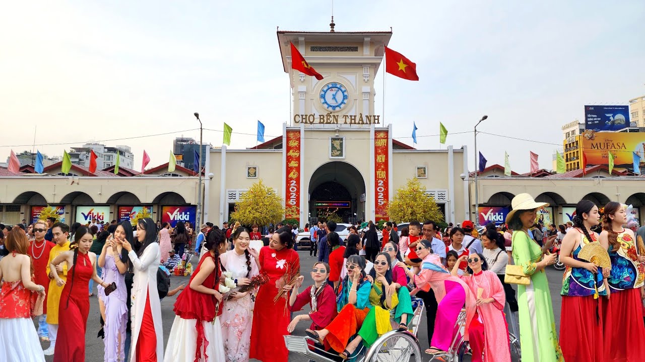 TẾT SÀI GÒN 2026 | BẤT NGỜ CHỢ BẾN THÀNH NHÀ THỜ ĐỨC BÀ ĐÔNG NGHẸT VIỆT KIỀU DU KHÁCH ĐỔ VỀ SÀI GÒN