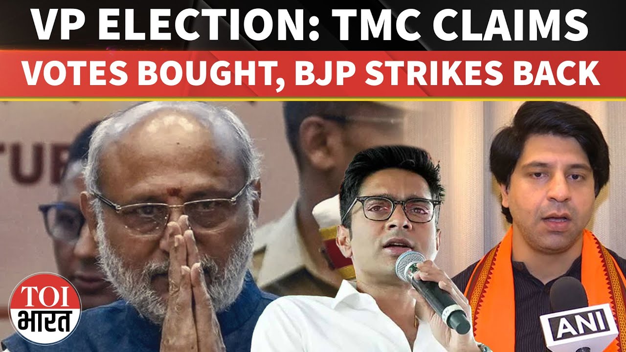 VP Election Controversy: Abhishek Banerjee Alleges Crore-Scale Vote Buying, BJP Strikes Back