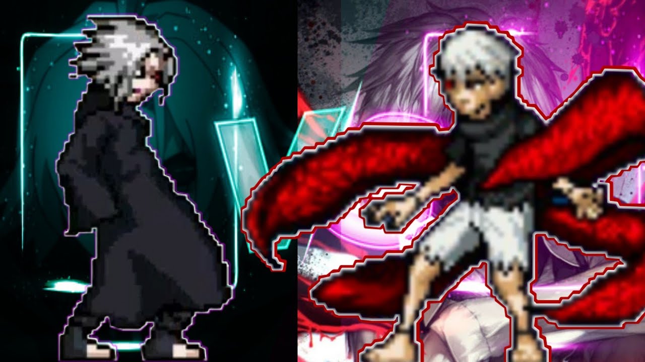 Takizawa VS Kaneki Tokyo Ghoul Jump Force Mugen v9 Epic Battle