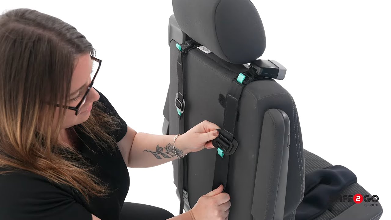 Spex Safe2Go: How to Install the Vertical Seat Vehicle Mount