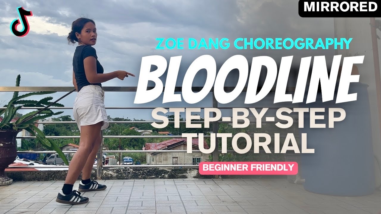 Bloodline Zoe Dang Choreo STEP BY STEP Dance Tutorial (Explained) | Easy to Follow for Beginners