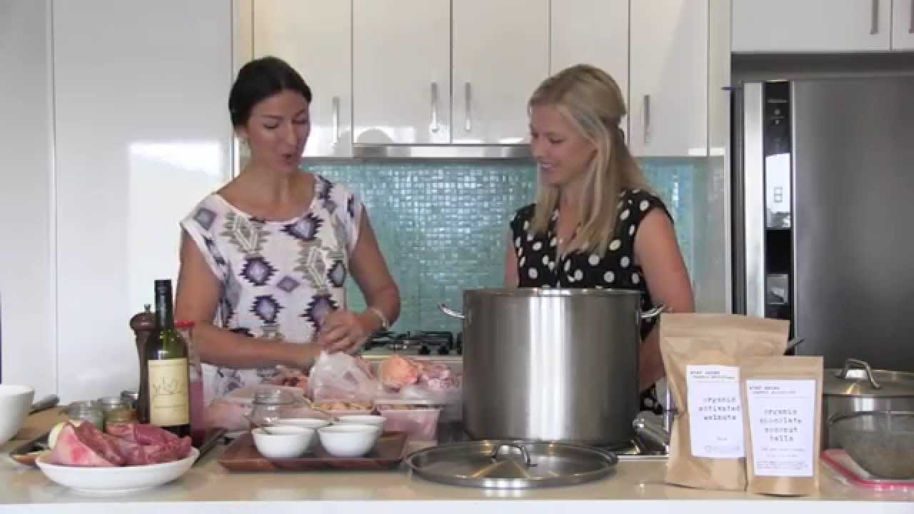 Real Food Inspiration Inspiration - Episode 2 - Cooking with Bone Broth