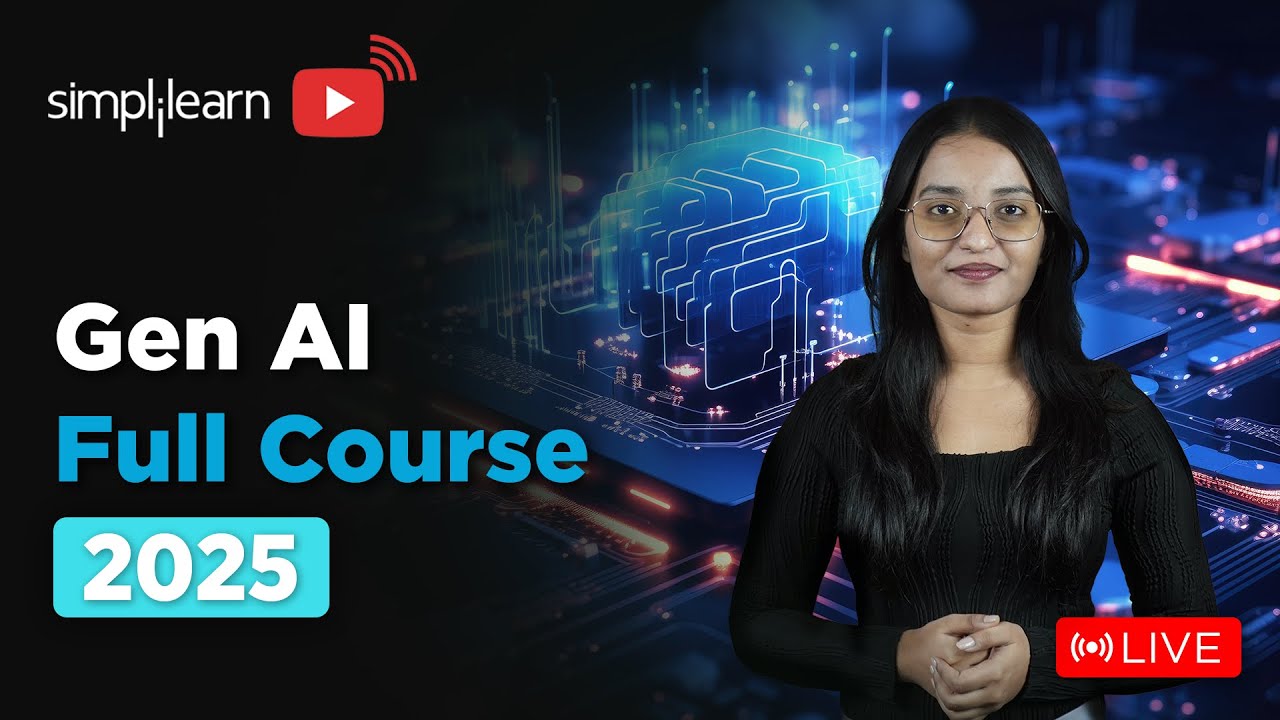 Gen AI Full Course 2026 | Gen AI Tutorial for Beginners | Generative AI Explained | Simplilearn