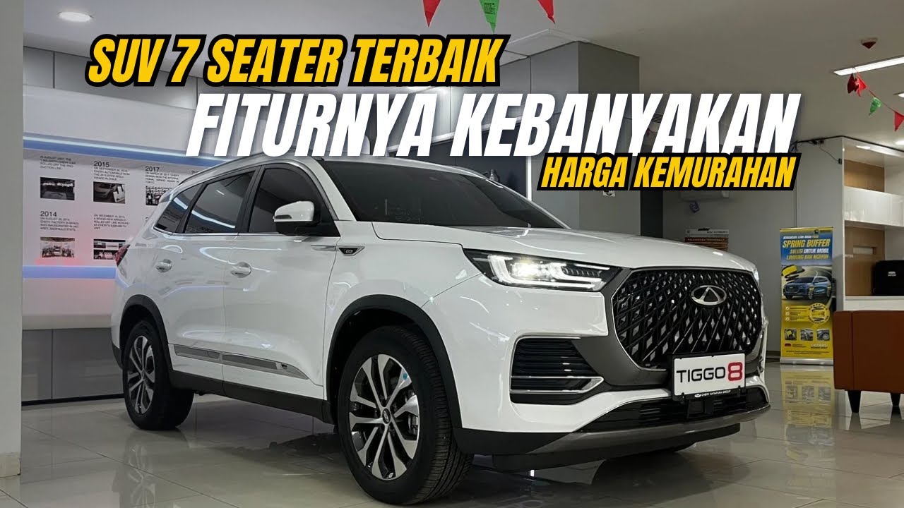 REVIEW CHERY TIGGO 8 PREMIUM ( 1.6 Turbo ) | SUV 7 SEATER  TERBAIK