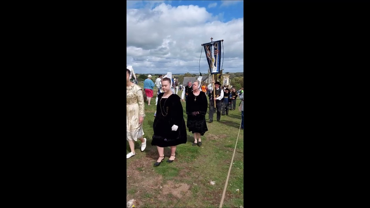 Procession du Grand Pardon de Sainte-Anne La Palud, 27 août 2023 à Plonévez-Porzay Finistère