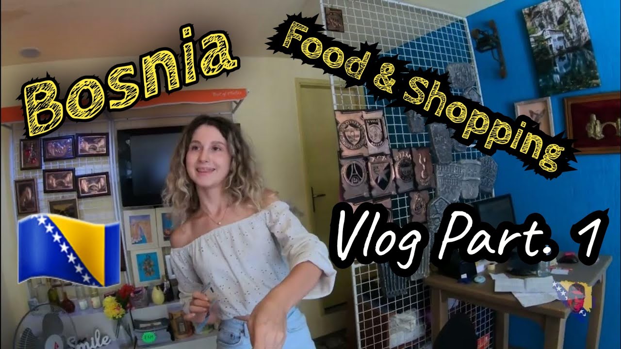 Mostar Bosnia Food And Shopping #balkan