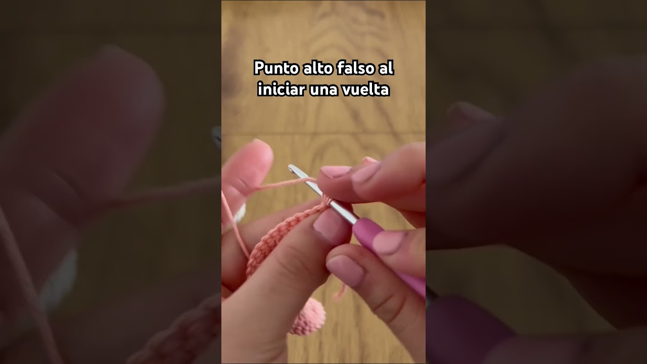 Tip para empezar vueltas con punto alto falso 🤓 