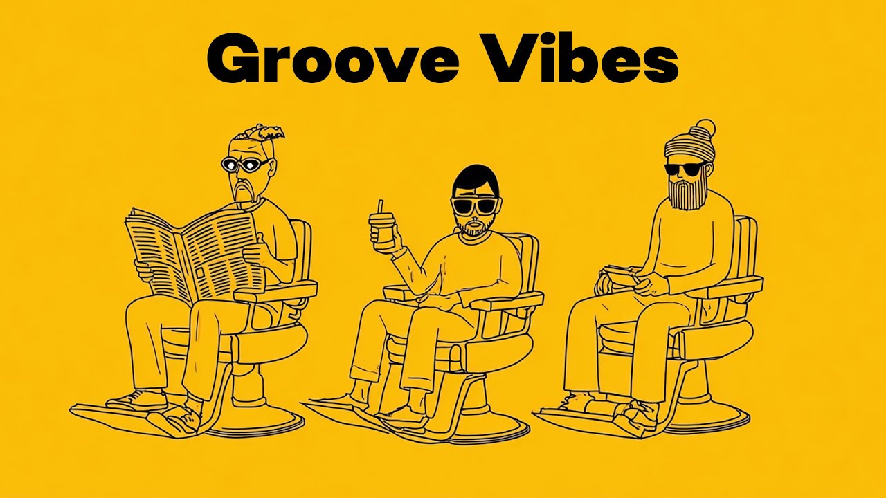 Playlist | 힙한 바버샵의 그루브, 센스 있게 하루를 준비하는 시간 💈| GROOVE · JAZZHOP | 매장음악 · 카페 · 작업 · 집중 · 노동요