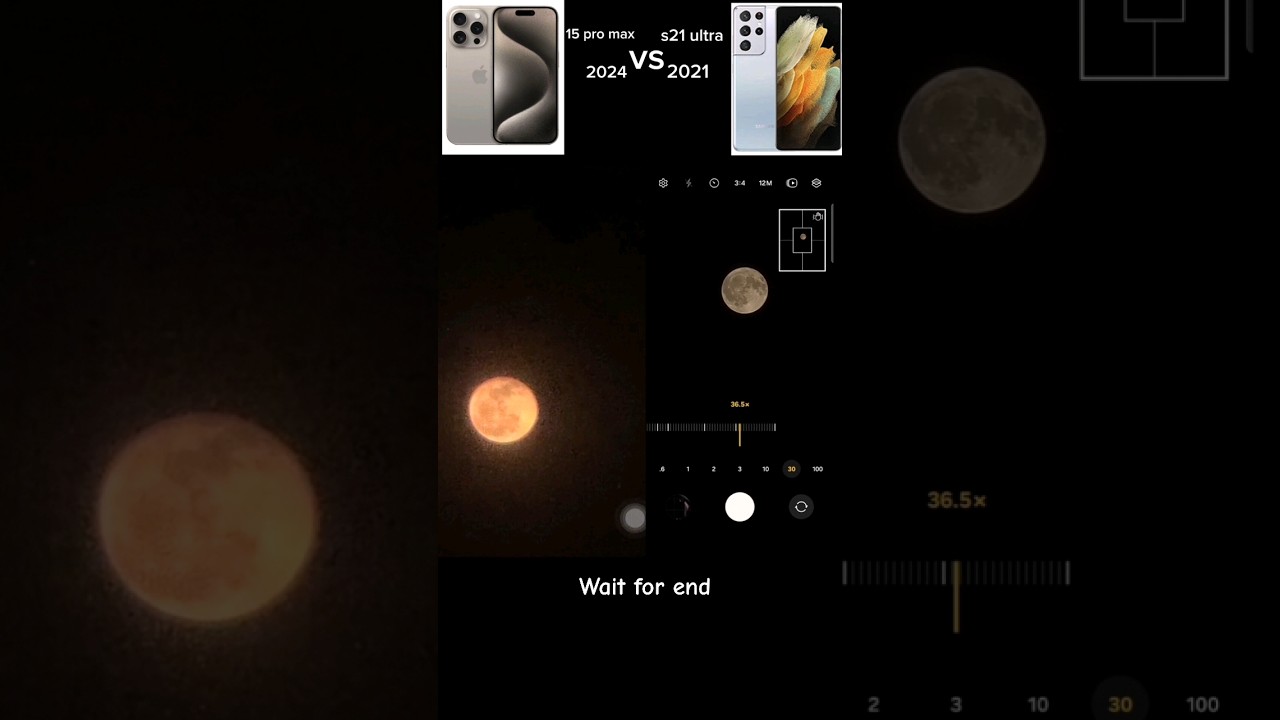 iphone 15 pro max vs samsung s21 ultra zoom test 💪
