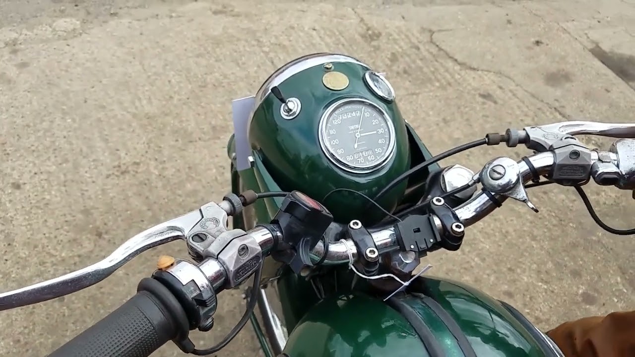 1959 Norton Model 50 350cc at Andy Tiernans #08802NRT