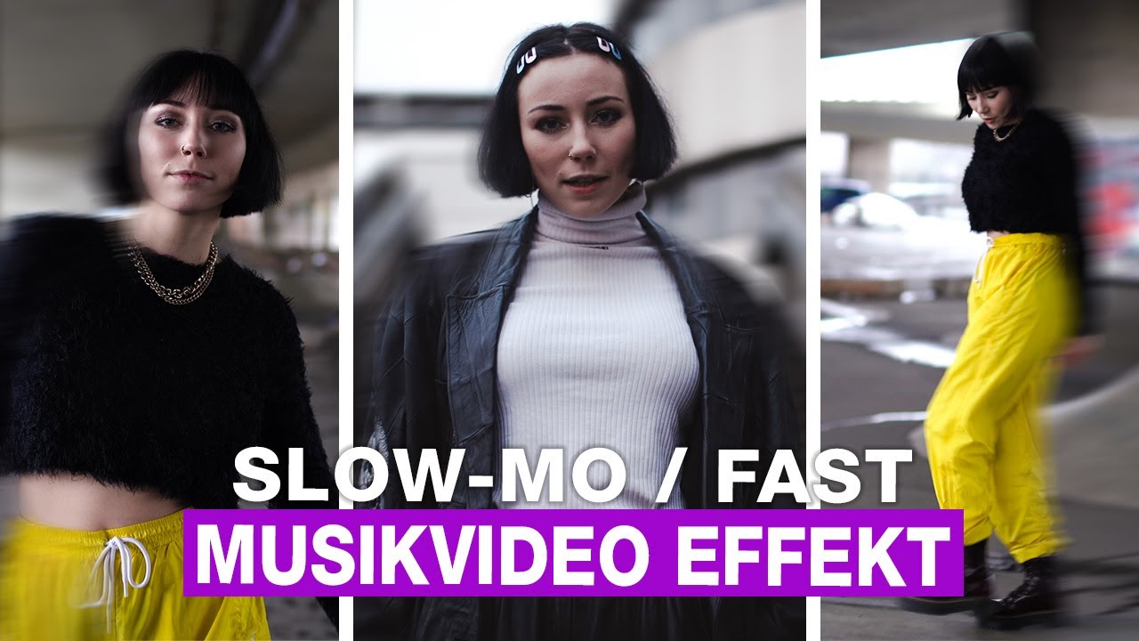 Musikvideo Effekt - Slow Mo und Lippensynchron I TUTORIAL