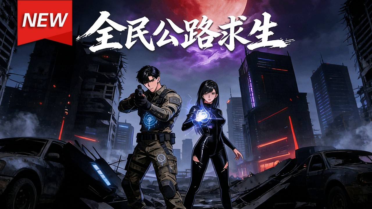 MULTISUB📢新番上线《全民公路求生》第1~60集丨公路求生游戏中，苏铭觉醒SSS级天赋“万物熔炉”，将废铁炼为钢铁堡垒，驾驶着不断进化的幽冥战舰，从公路驶向星空深处，吞噬万道！#破晓动漫社