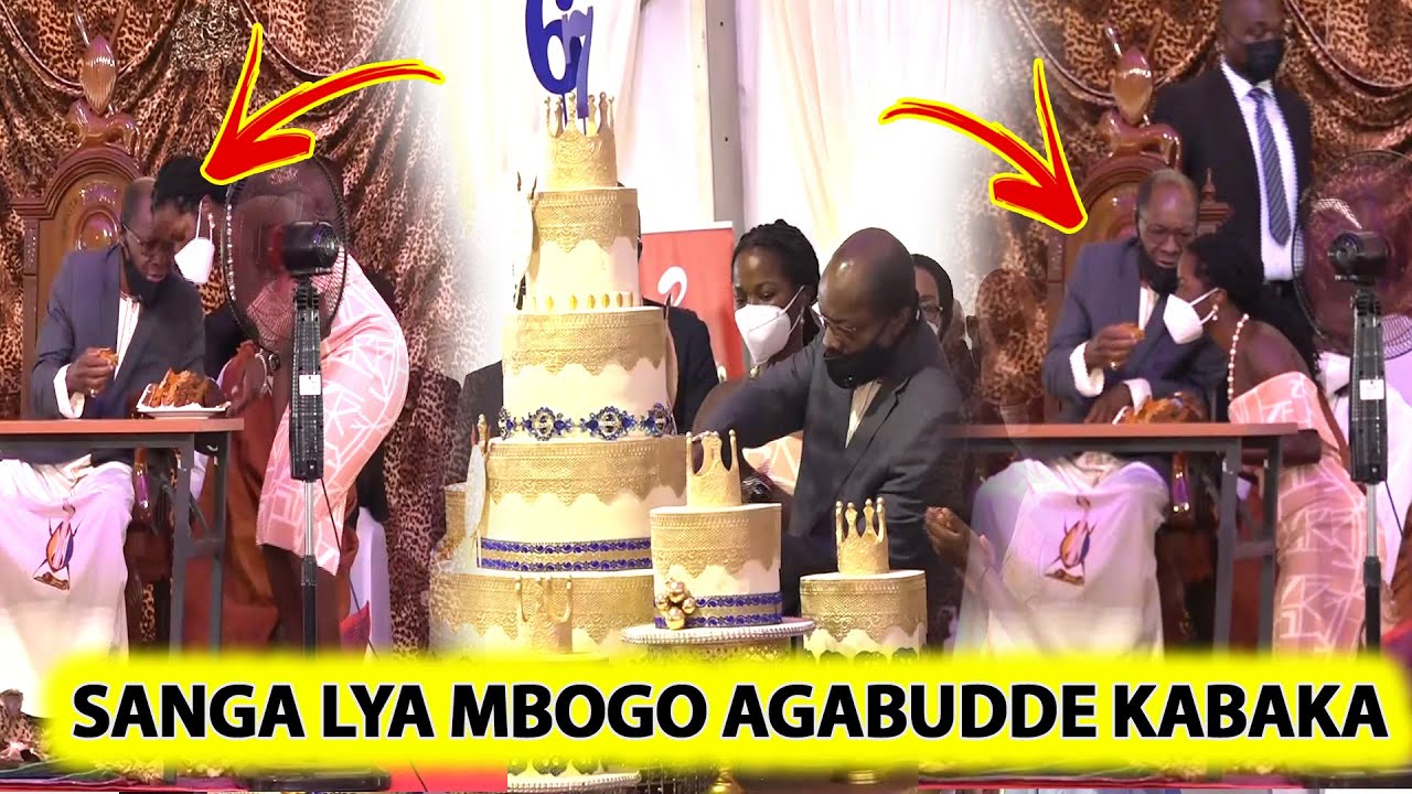 #Essanyu nga #SsangaLyaMbogo Agabuula #Kabaka Cake Ku birthday Ye mu Lubiri