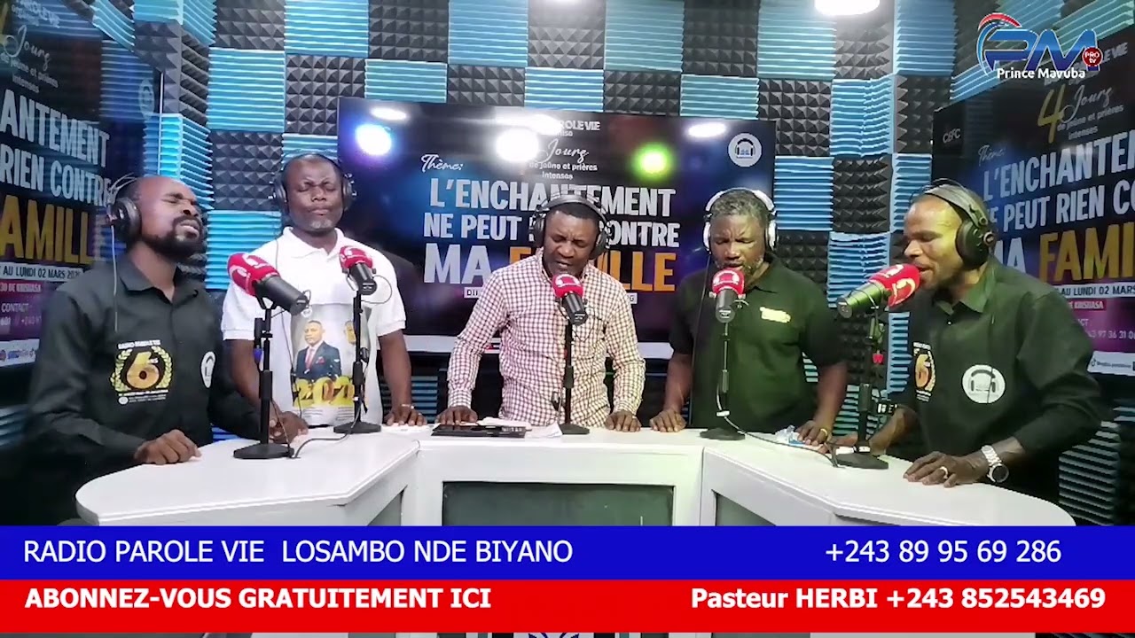 RADIO PAROLE VIE LOSAMBO NDE BIYANO  SAMEDI SOLUTION 28 FEV 2026