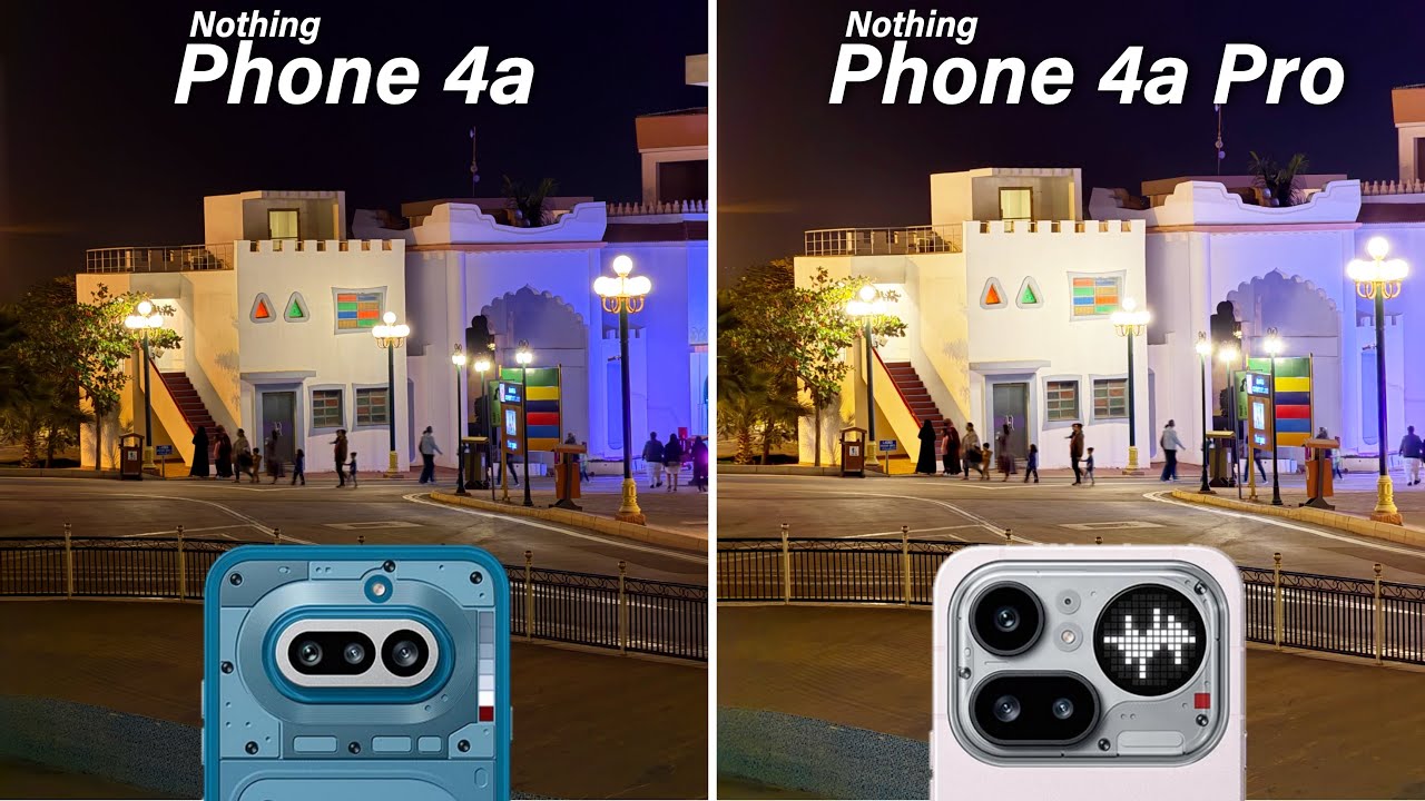 Сравнение камер Nothing Phone 4a и Nothing Phone 4a Pro