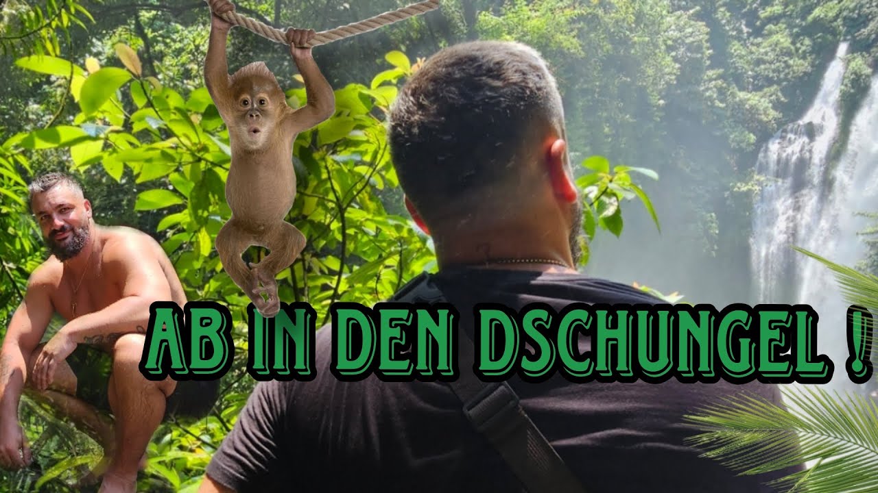INTO THE WILD ! BALI 📍JUNGLE VLOG 🎬🐒⛰️