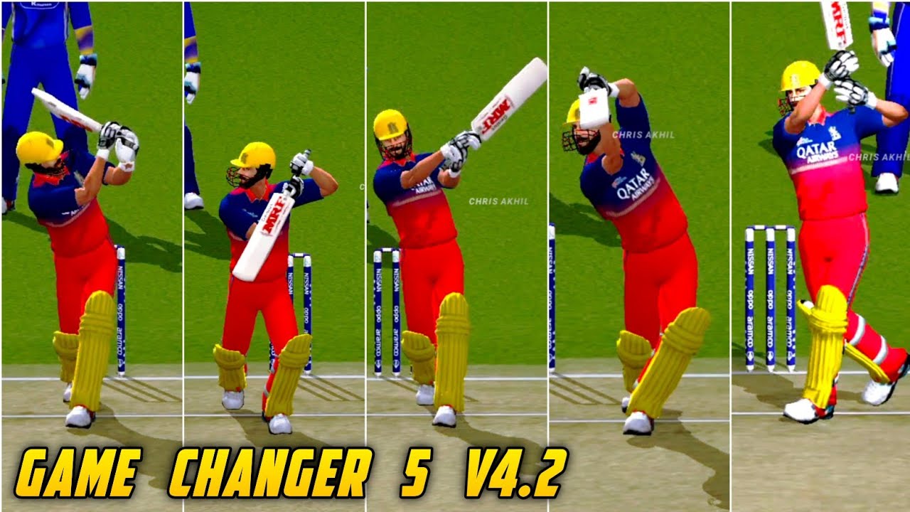 Game Changer 5 V4.2 | Virat Kohli shots in GC5 V4.2 | New graphics in Game Changer 5 V4.2