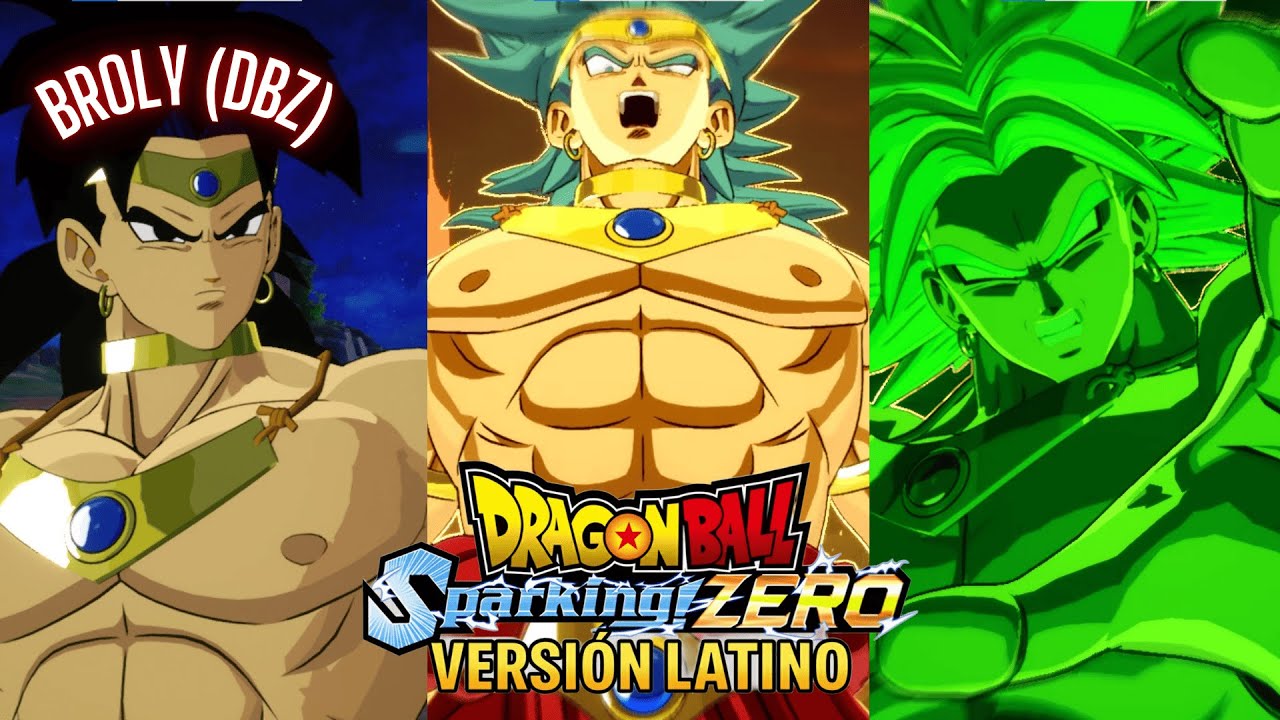 Broly Z Versión Latino | Sparking Zero Mod Latino