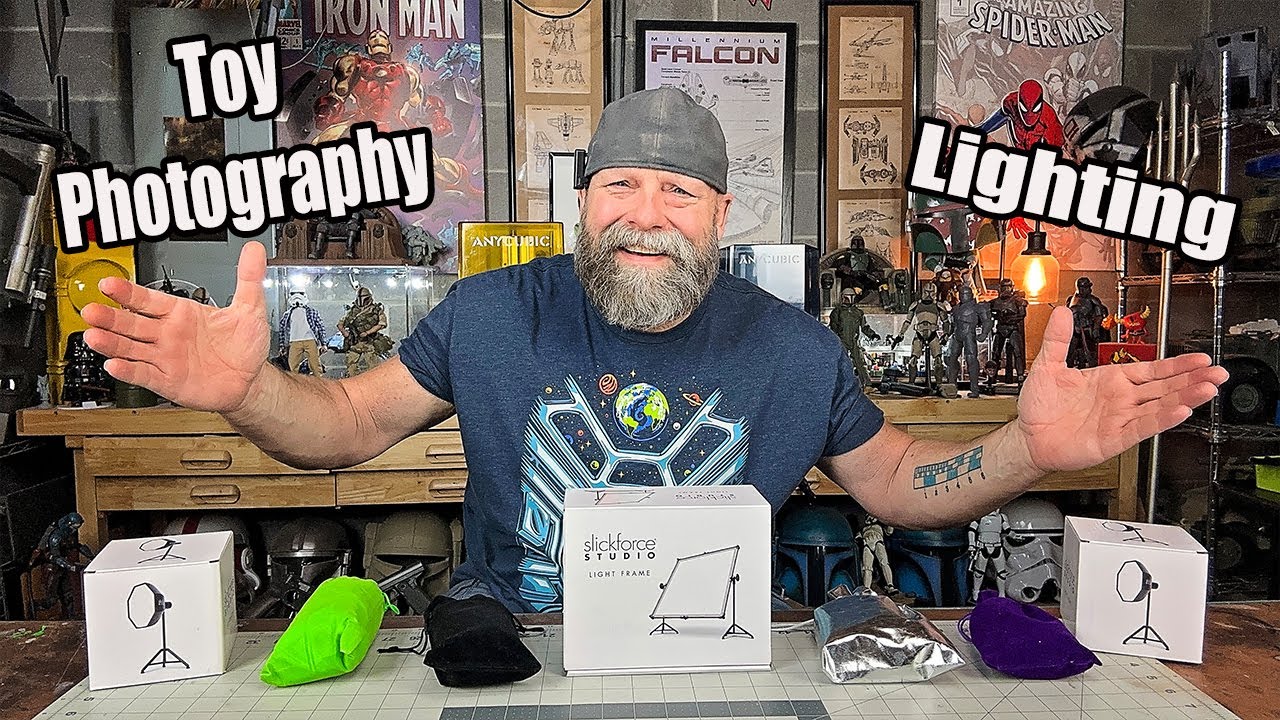 UNBOXING the Slickforce Softlight System   Lighting for Toy Photography