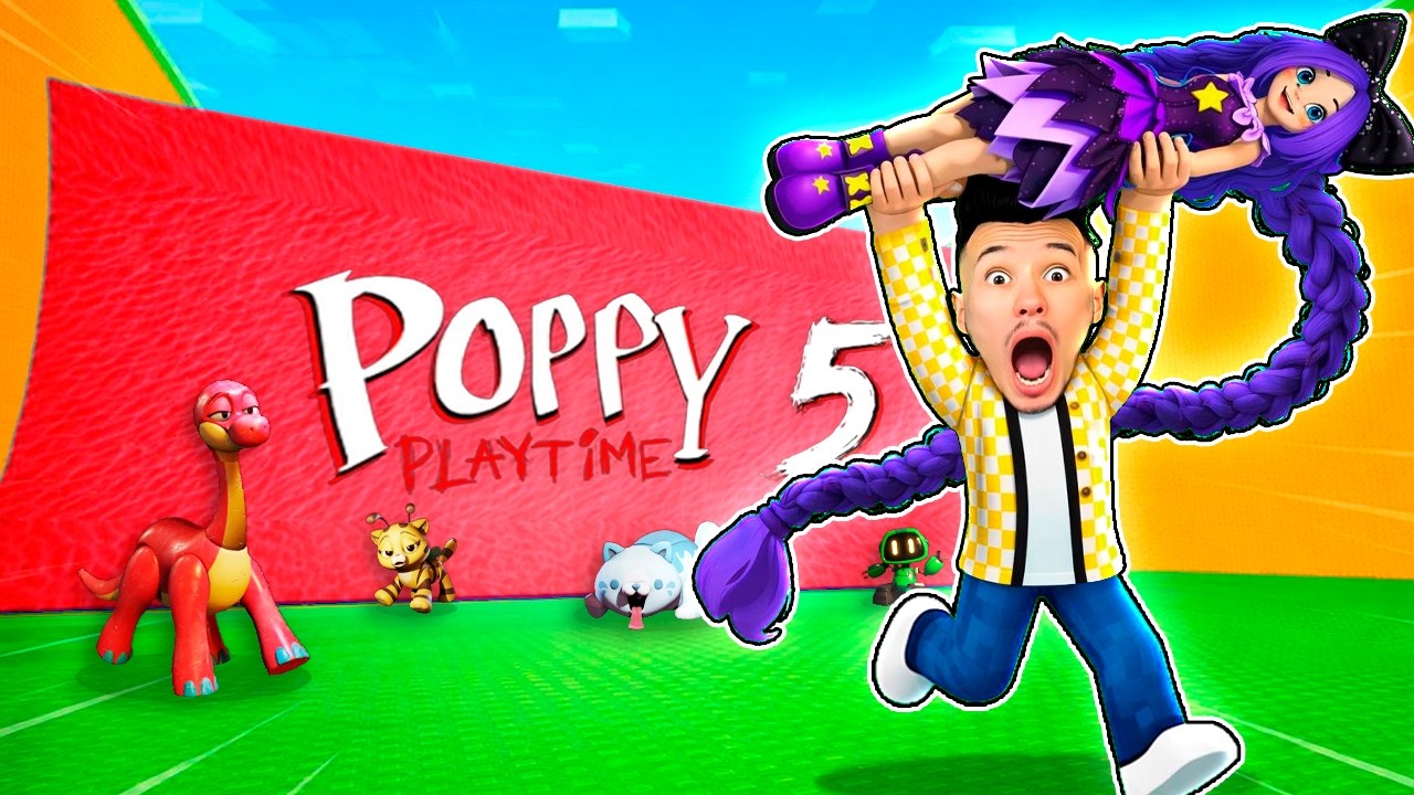 Я Спас ВСЕ ИГРУШКИ Poppy Playtime 5 от ЦУНАМИ в РОБЛОКС