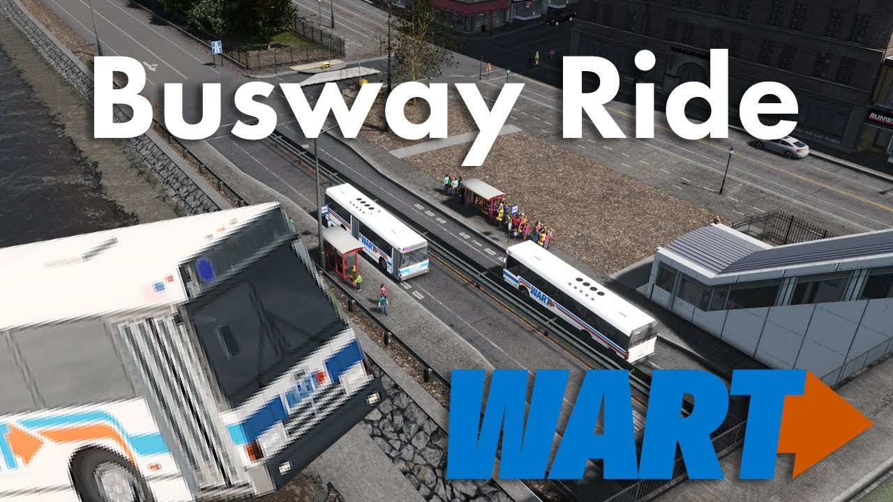 Cities Skylines: Busway Ride
